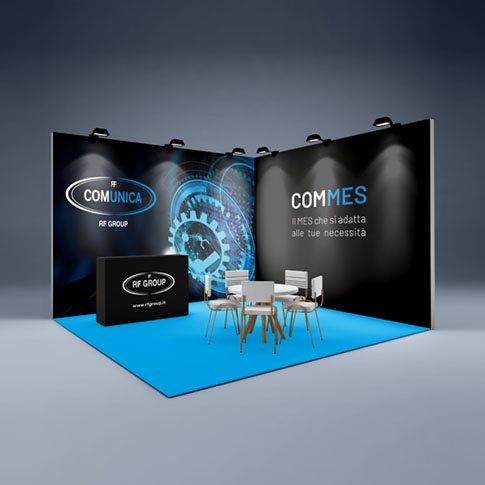 Grafica stand fieristico