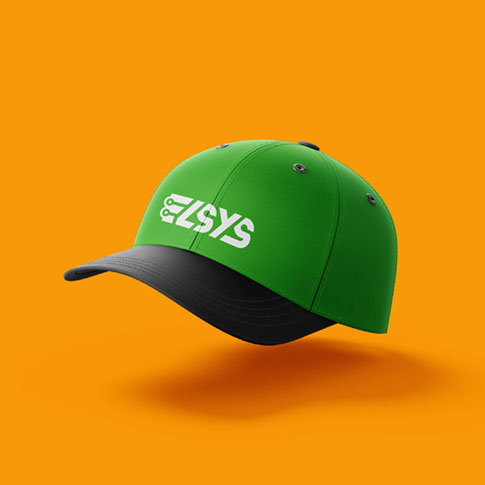esempio Cappellino con logo Elsys