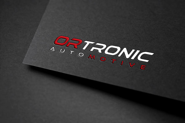 logo per azienda di meccatronica e riparazione auto